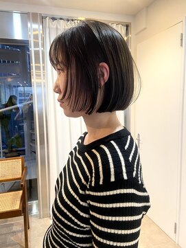 パープル(PURPLE) ボブ/ミニボブ/切りっぱなしボブ