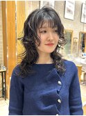 【清澄白河】デジタルパーマ大人ウルフミディアムレイヤー