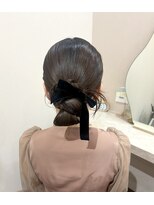 ミラ(Mila)&nbsp;タイトカチモリアップヘア★結婚式/お呼ばれヘアセット