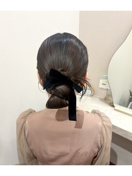 ミラ(Mila) タイトカチモリアップヘア★結婚式/お呼ばれヘアセット