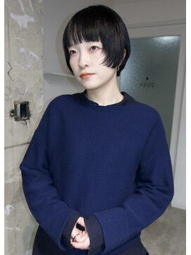 ゾーイダイミョウ(ZOEY daimyo) 福岡天神大名今泉 ボブ グラボブ ショート 顔周りカット