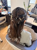 ライフメイクシベル 東林間(Life make siblles)&nbsp;結婚式に向けてのヘアセット