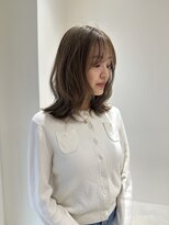 ニール 名古屋 伏見 丸の内(NEELU)&nbsp;【RIE】1ブリーチでつくる透明感ベージュ！