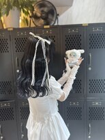 ヴァイス 渋谷店(VAICE)&nbsp;ライブ前ヘアセット/ハーフツイン/リボン