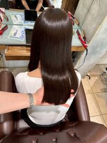 エール 生駒(aile Total Beauty Salon)&nbsp;地毛のような艶感髪質改善ストレートで叶えるナチュラル美髪