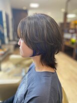 シャイン(shine)&nbsp;カット+ヴィラロドラカラー+イヤリングカラー