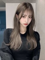 ロッソ 大橋店(Rosso) ベージュブラウンの軽やかロング【大橋】