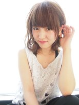 ヘアーサロンブランコ(hair salon blanco)&nbsp;アッシュベージュ×ミディ☆