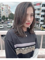 バレッタ (Barrette)&nbsp;アッシュベージュ×かきあげロブ