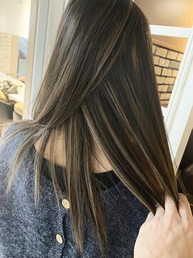 グロウ 大井町(grow) 《grow 大井町》3Dハイライト×ストレートロング