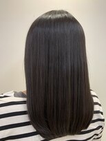 リゾーム デ リアン(Rhizome des liens)&nbsp;オン眉サラ艶ストレート/錦糸町/縮毛矯正/髪質改善/白髪染め