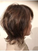 ウルフカット　#毛先パーマ