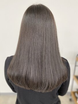 リシャルム 新保店(Re charme) ［　Recharme　佐山絵梨佳　］縮毛矯正×ロング