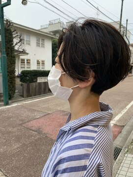 ヘアアンドスペース ベロン(hair&space velon) 大人ショートボブ
