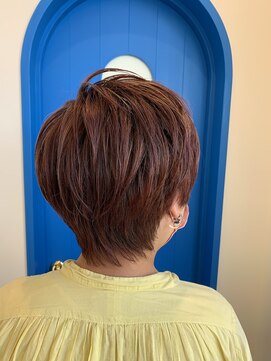 ヘアアンドライフ リー 山形北店(Re...) 首がほっそり見える襟足のお手入れ簡単ショート/40代50代