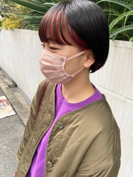 マッシュ 北堀江(MASHU) orange バングカラー