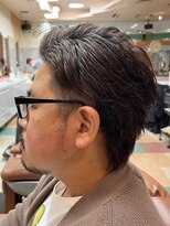 アポロカットステージ 相模大野店&nbsp;アップバング/ツーブロックマッシュ<理容室>[メンズ/相模大野]