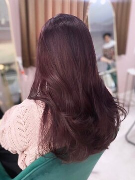 ラヴィ(Lavie) パープルブラウン×レイヤーカット