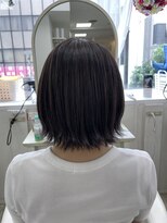 アルターシェリー(aL-ter che'rie)&nbsp;暗色×ボブ[津田沼駅/髪質改善/ケアブリーチ/前髪]