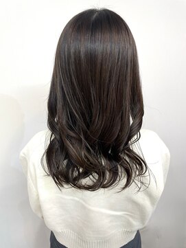 ヘアープロデュース ラピセット 松山(Lapset) 20代30代30代オリーブグレージュ髪質改善カラー透明感