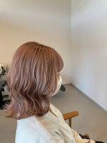 ルストリカ(rustlica) 春のピンクベージュボブ