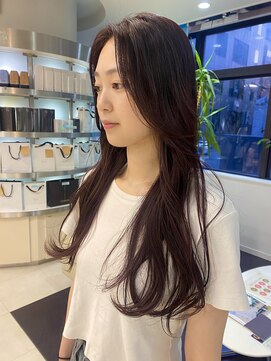 プランタン フォー ヘアー(printemps FOR HAIR) __ワインレッド__カシスレッド__暖色カラー