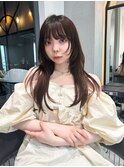 ウルフレイヤーカット韓国ヘア大宮美容室