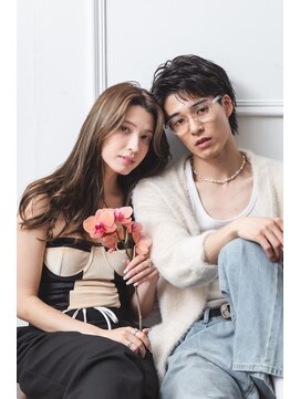 マインバイアフロートギンザ(MYNE by AFLOAT GINZA) くびれヘア/スパイキーショート/レイヤーカット/ミルクティー