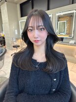 ロンドミラー 博多店(Lond Mirror)&nbsp;小顔に見せるヘア/ワンレン/ボブウルフ/ネビージュ/黒髪カタログ