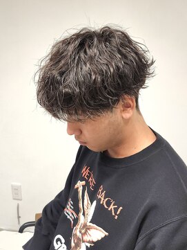 ニアウ 伊勢崎連取店(Niau) 刈り上げマッシュ波巻きスパイラルパーマ