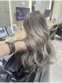 【Feria渋谷】ミルクティーグレージュ/グレージュ/