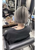 ★ショートに映えるシャドウルーバレイヤージュ★