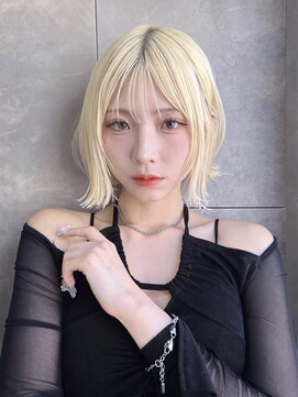 トルネード(TORNADO) 切りっぱなしボブ 外ハネボブ ミニボブ 韓国ボブ S221