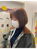 インビテーション(invitation) オレンジブラウン