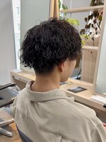 サロンドジョー(salon de joe)&nbsp;メンズパーマツイストスパイラルパーマニュアンスパーマショート