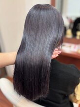 サロンドケイ(salon de K) 艶髪 ラベンダーグレージュ ケアブリーチ