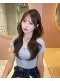 ハッシュカットザクザクレイヤー韓国フェイスレイヤー