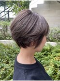 《シークレットハイライト》大人ベージュ×ショート