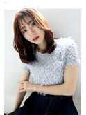 ツヤ感レイヤーミディ