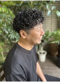 【hair salon W】メンズスパイラルパーマ