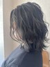 【透け感】ハイライト+オンカラー ￥11000