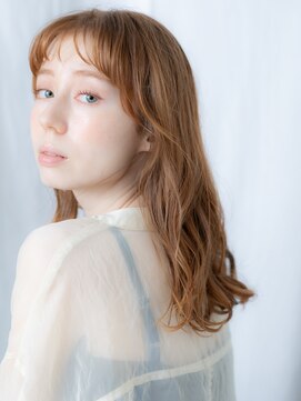 ドクターズ サロン ラブ(Dr's Salon LAB) ミストバングオレンジベージュ先パーマk古河10代20代30代