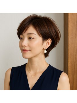 スープレックス ヘアーデザイン(SOUPREX HAIR DESIGN) エレガントショートグラボブ　20代 30代 40代 50代 60代髪質改善