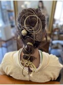 和装ヘアアレンジ