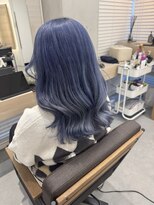 ヘアスペース リズム グリーン(Hair space Rizm green)&nbsp;くすみブルー