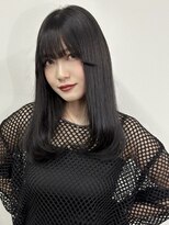 ルアン 上通り(ruen)&nbsp;ロングヘア　黒髪　黒染め　レイヤーカット　熊本