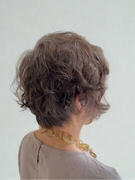 フェイス 石川町 (FACE) ショートボブ/大人ショート/ショートパーマ/パーマ/４０代５０代