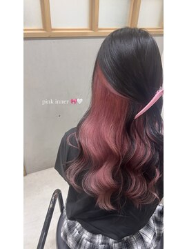 アエラバイトゥルークリエイション(AERA by True Creation) 桜ピンク インナーカラー