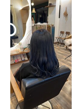 ジェナフレーム(jena frame) 屋内屋外で見せる!ブルーブラック