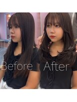 フィガロ ウメダ(FIGARO UMEDA) 暗めカラーワンカールレイヤー11.14